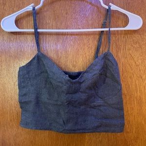 Pull & Bear Grey Tank Top